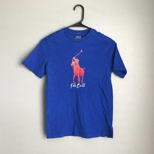 Ralph Laurent Boys Blue Tees Size M(10-12)